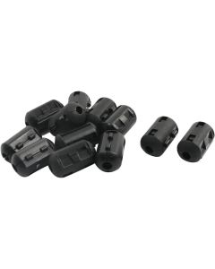 uxcell 4.5-5mm Power Cable Cylindrical EMI Ferrite Core Filter 12 Pcs