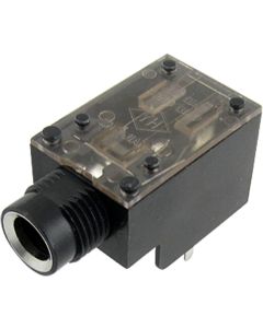 uxcell Audio Connector 6.35mm 1/4" 4 Pin Stereo Jack PCB Panel Mount