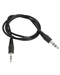 uxcell 58cm Long 2.5mm Male to 3.5mm Male Adapter Cable